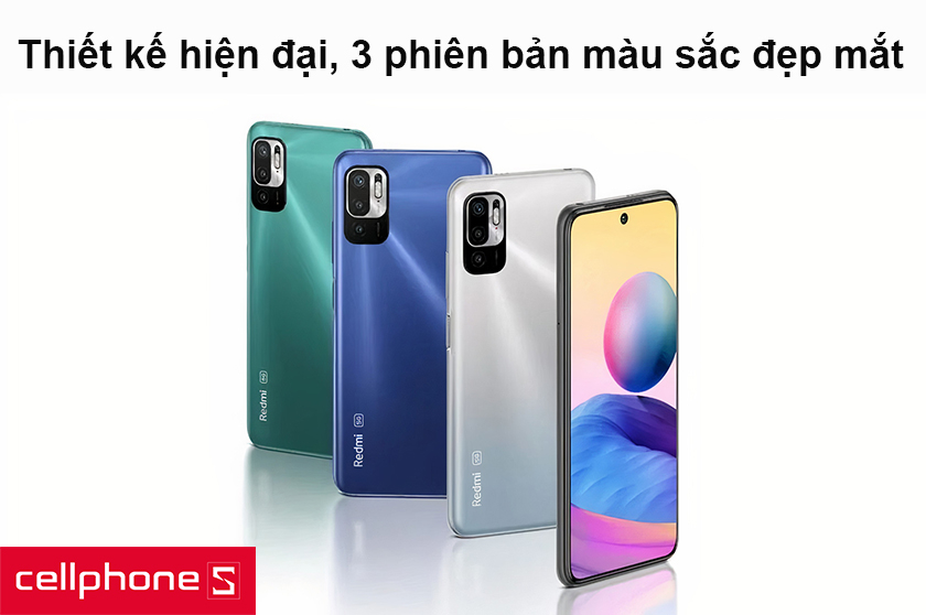 Thiết kế hiện đại, nhiều màu sắc đẹp mắt