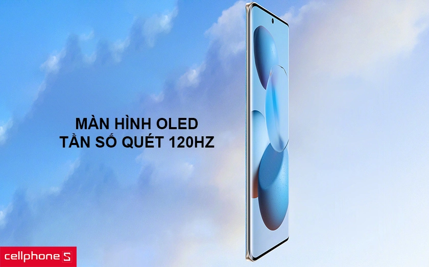 Màn hình OLED kích thước lớn, tần số quét 120Hz