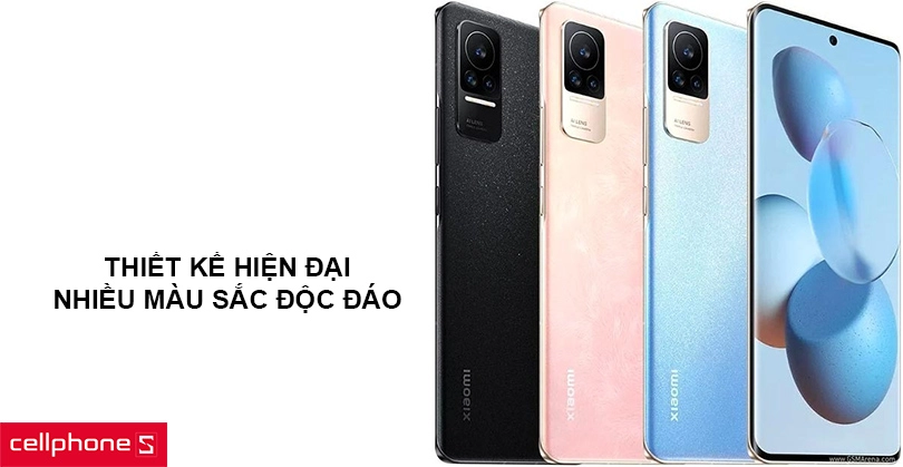 Thiết kế hiện đại, nhiều màu sắc độc đáo