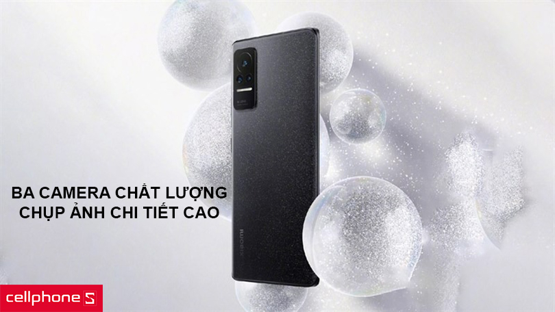 Cụm ba camera chất lượng, chụp ảnh chi tiết cao