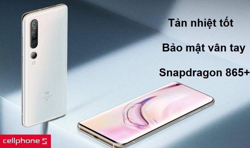 Sở hữu hệ thống làm mát, mở khóa bằng vân tay và chip Snapdragon 865+