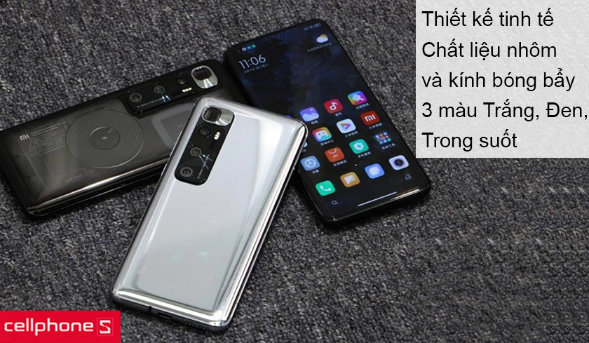 Thiết kế nguyên khối với chất liệu nhôm và kính sang trọng