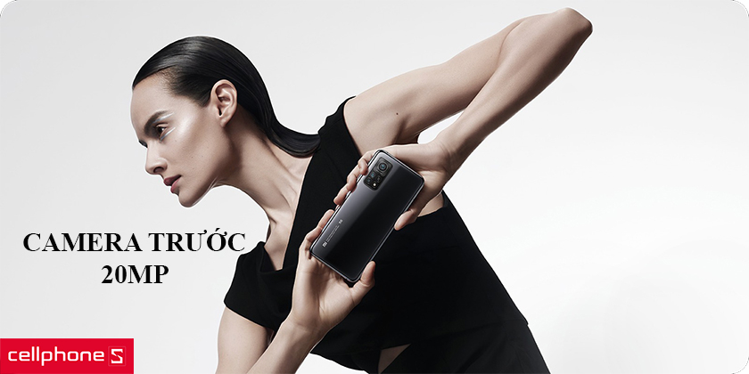 Camera trước độ phân giải lớn 20MP cùng khả năng chụp ảnh chế độ HDR