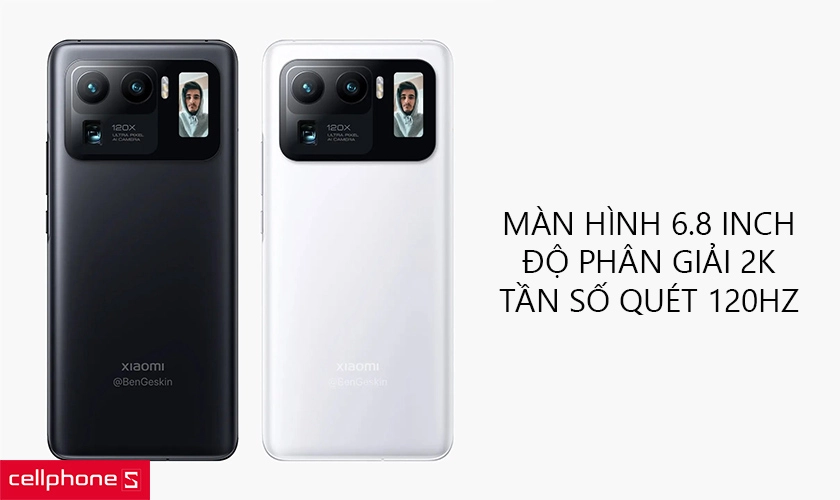 Thiết kế khác biệt ở phần mặt lưng, màn hình OLED, độ phân giải 2K+