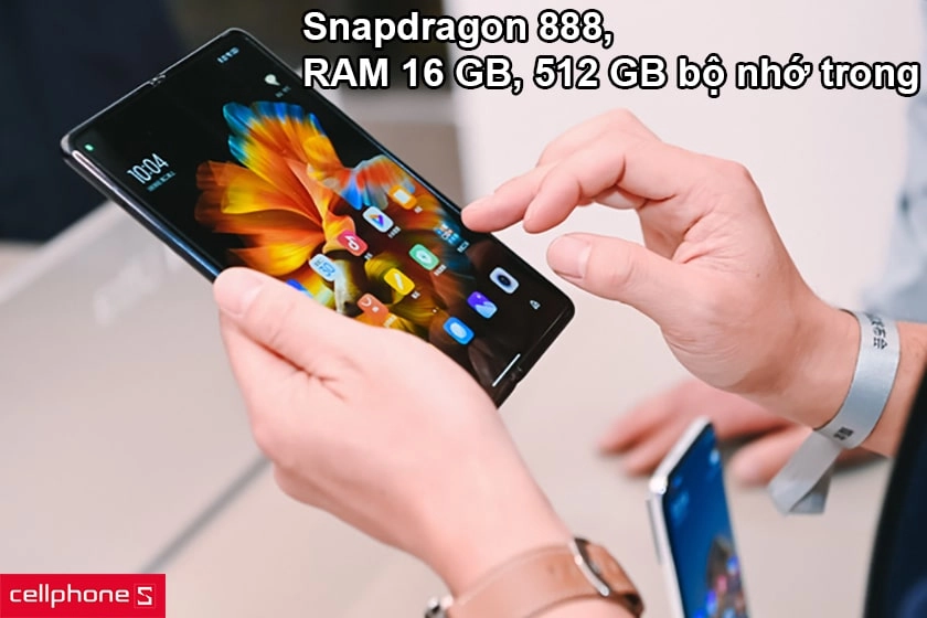 Sức mạnh ấn tượng: Snapdragon 888, RAM 16GB, 512 GB bộ nhớ trong