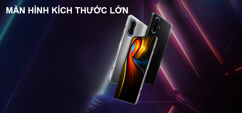 Màn hình tràn viền sắc nét với tấm nền OLED dải màu rộng, tần số quét siêu nhanh