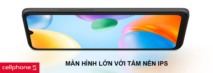 Màn hình lớn với tấm nền IPS hiển thị sắc nét