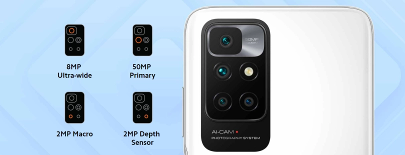 Điện thoại Xiaomi Redmi 10 Prime Plus – Thiết kế sang trọng, camera độ phân giải cao