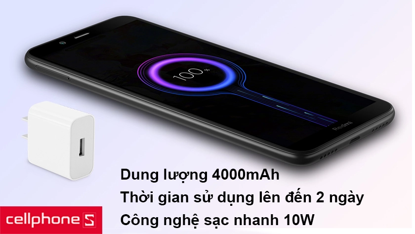 Dung lượng pin được nâng cấp lên 4000mAh