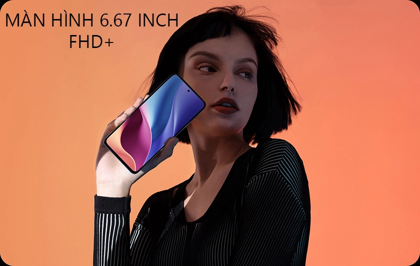 Màn hình 6.9 inches FHD với trang bị kính cường lực Gorilla Glass 7 cứng chắc