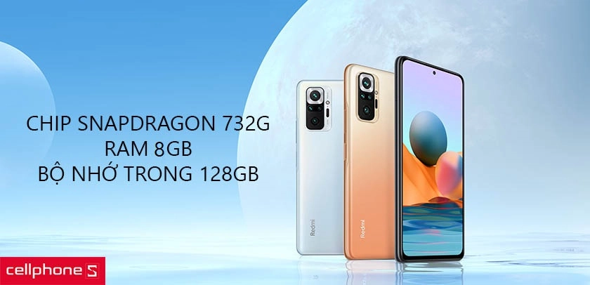 Bộ vi xử lý Snapdragon 765G, Ram 6GB, bộ nhớ trong 64GB
