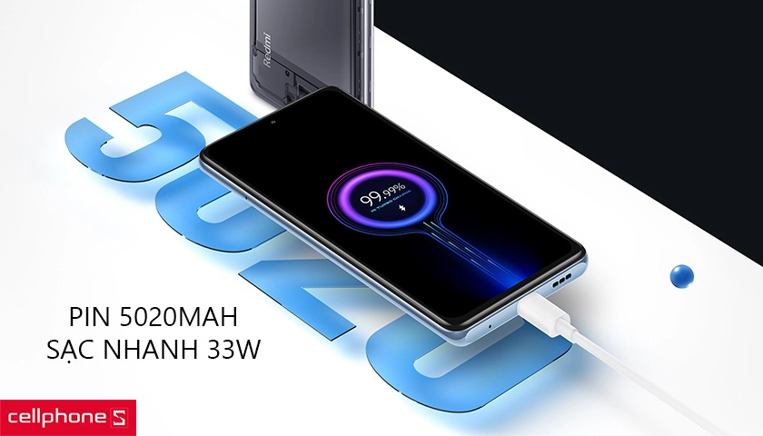 Dung lượng pin 5100mAh, tích hợp vào công nghệ sạc nhanh và trang bị 2 sim tiện lợi