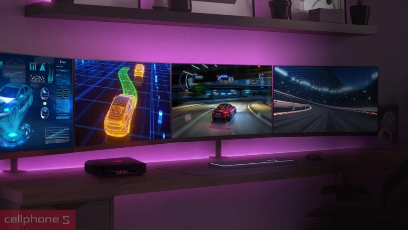 Máy tính PC Mini Asus ROG NUC 14th Scorpion Canyon U9 - Cân mọi thể loại game với cấu hình vượt trội