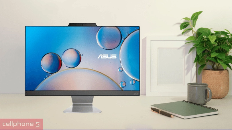 Máy tính AIO Asus A3402WBAT-WA187W - Ngoại hình hiện đại, thanh lịch