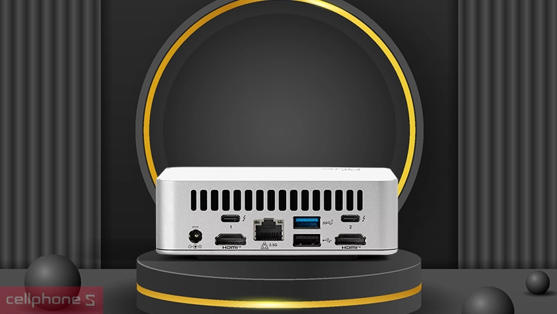 Máy tính PC mini Asus Vivid NUC 13th Arena Canyon - Siêu nhỏ gọn, hiệu suất tuyệt vời