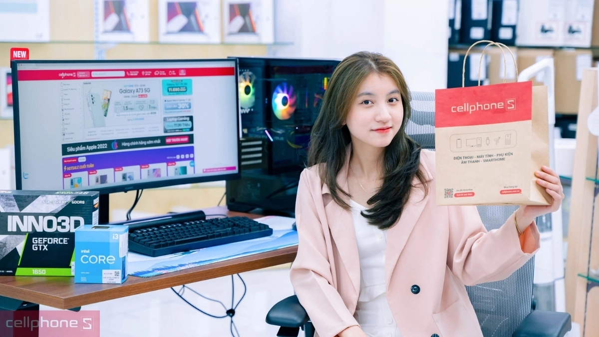 Build PC giá rẻ, cấu hình mạnh tại CellphoneS
