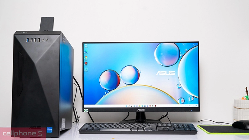 PC ASUS S500MC-511400040W - Hiệu năng mạnh mẽ, kiểu dáng đẹp mắt
