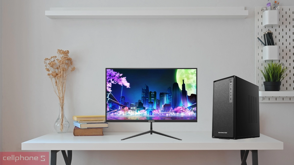 Vẻ ngoài tối giản, thời thượng với case XIGMATEK XS-09 M-ATX