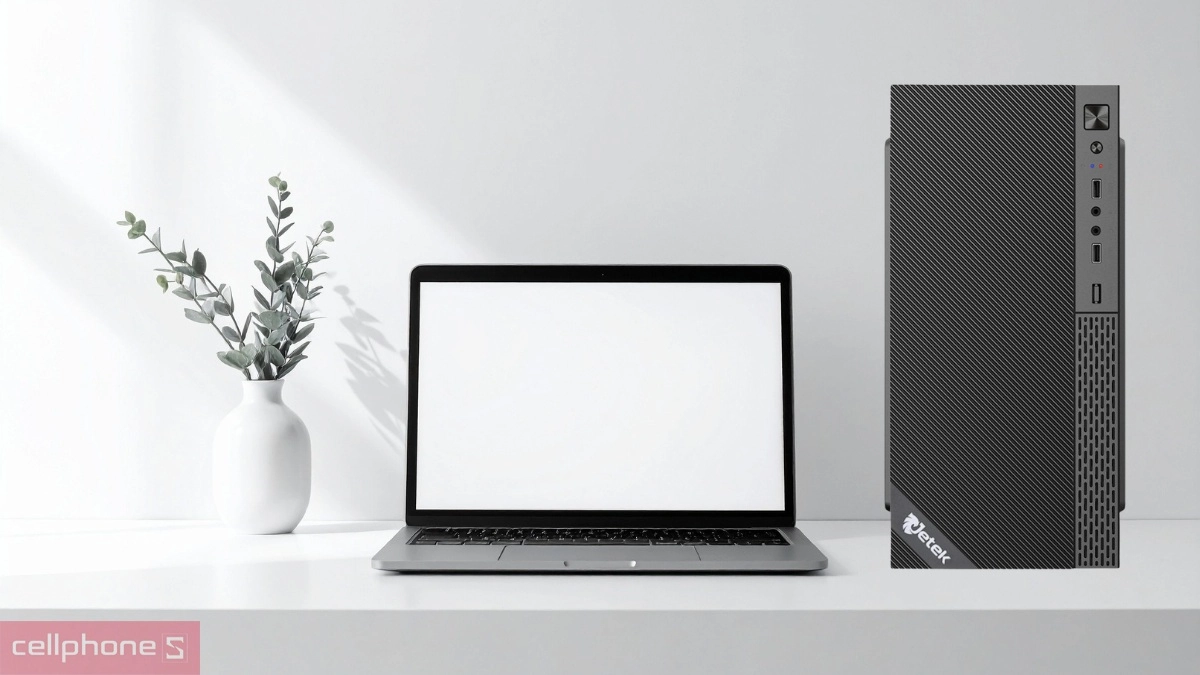 Máy tính PC CPS văn phòng S08 - Dung lượng lưu trữ lớn lên đến 16GB RAM + 256GB SSD