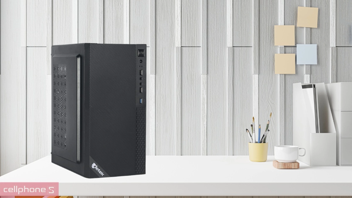 Máy tính PC CPS văn phòng S08 - Dung lượng lưu trữ lớn lên đến 16GB RAM + 256GB SSD