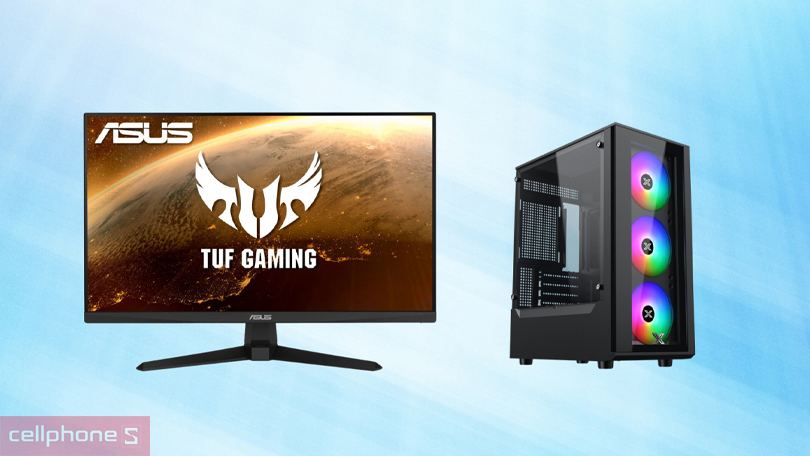 Đi kèm màn hình 165Hz, mượt mà và độ sắc nét chân thực