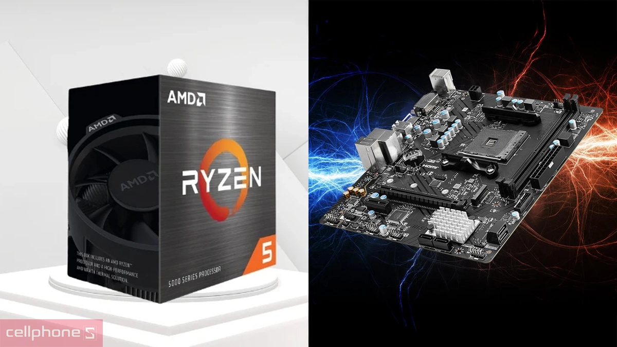 PC CPS Gaming AMD R566 kèm màn hình – Hiệu năng mạnh mẽ, sẵn sàng chiến game