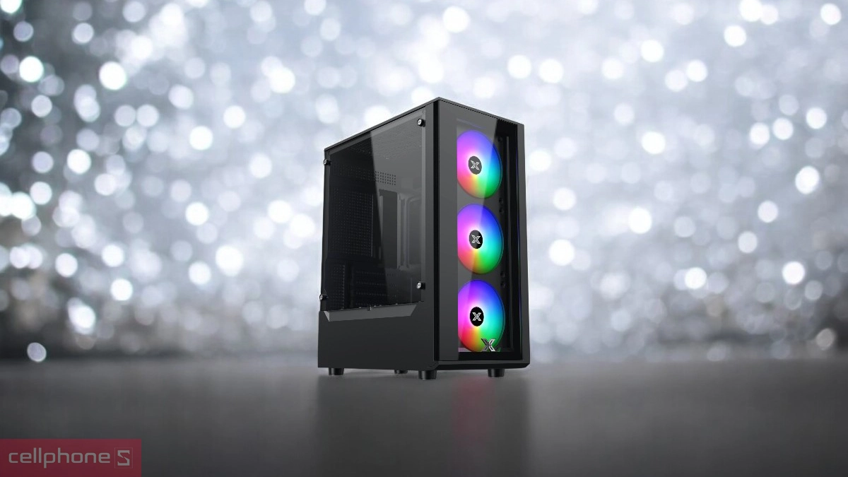 Thiết kế đẹp mắt, thoáng khí với case Xigmatek MYX 3F