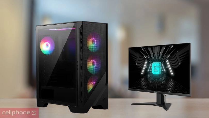 PC CPS MSI Gaming AMD R5: Hiệu năng mượt mà, chiến tốt cho mọi game thủ