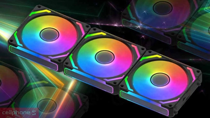 Hệ thống làm mát tối ưu với bộ ba quạt và tản nhiệt nước hiệu suất cao