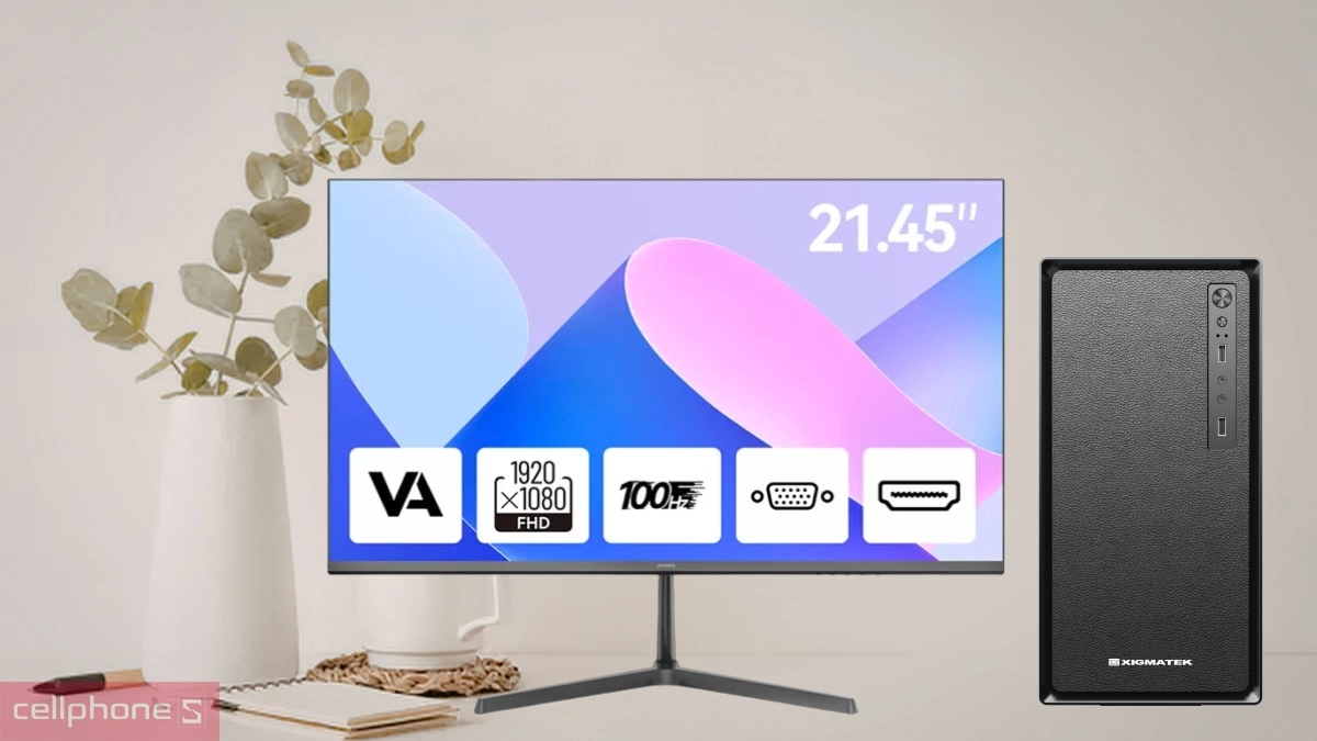 Thiết kế PC CPS văn phòng AMD R3 3200G