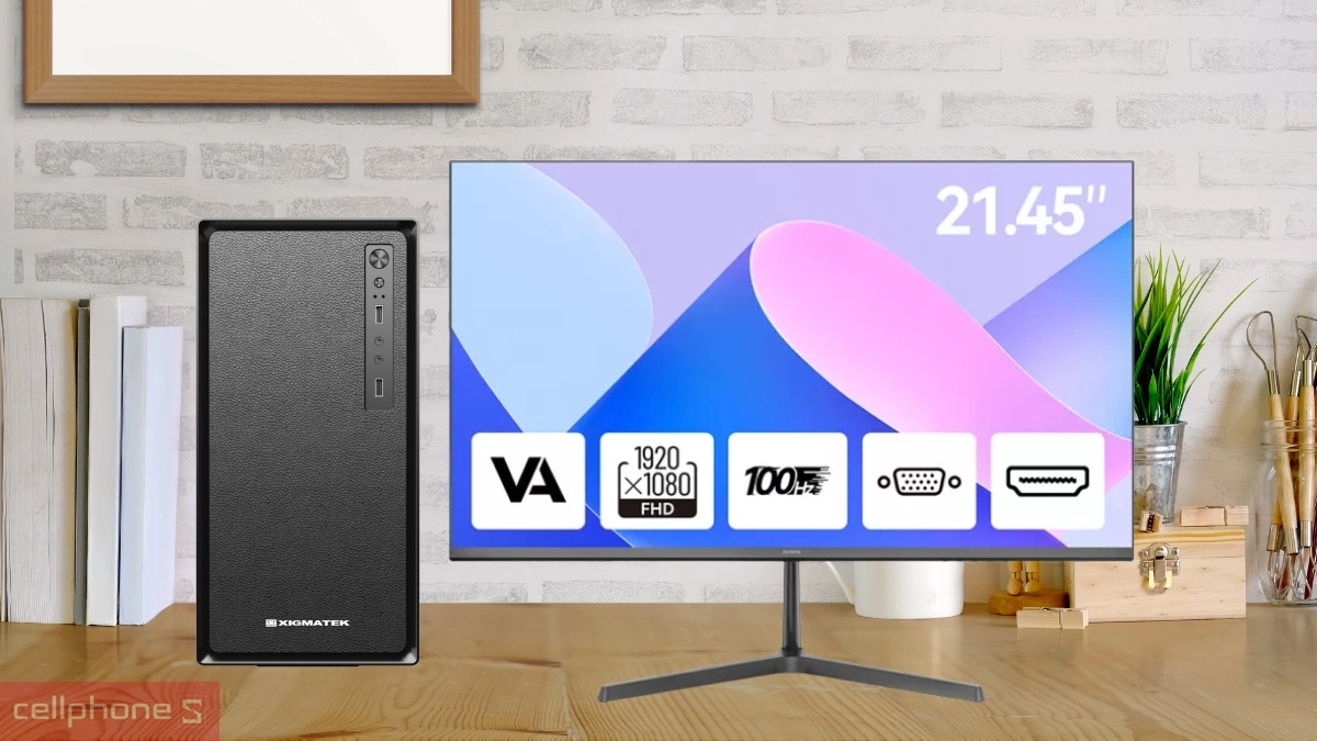 Cổng kết nối PC CPS văn phòng AMD R3 3200G