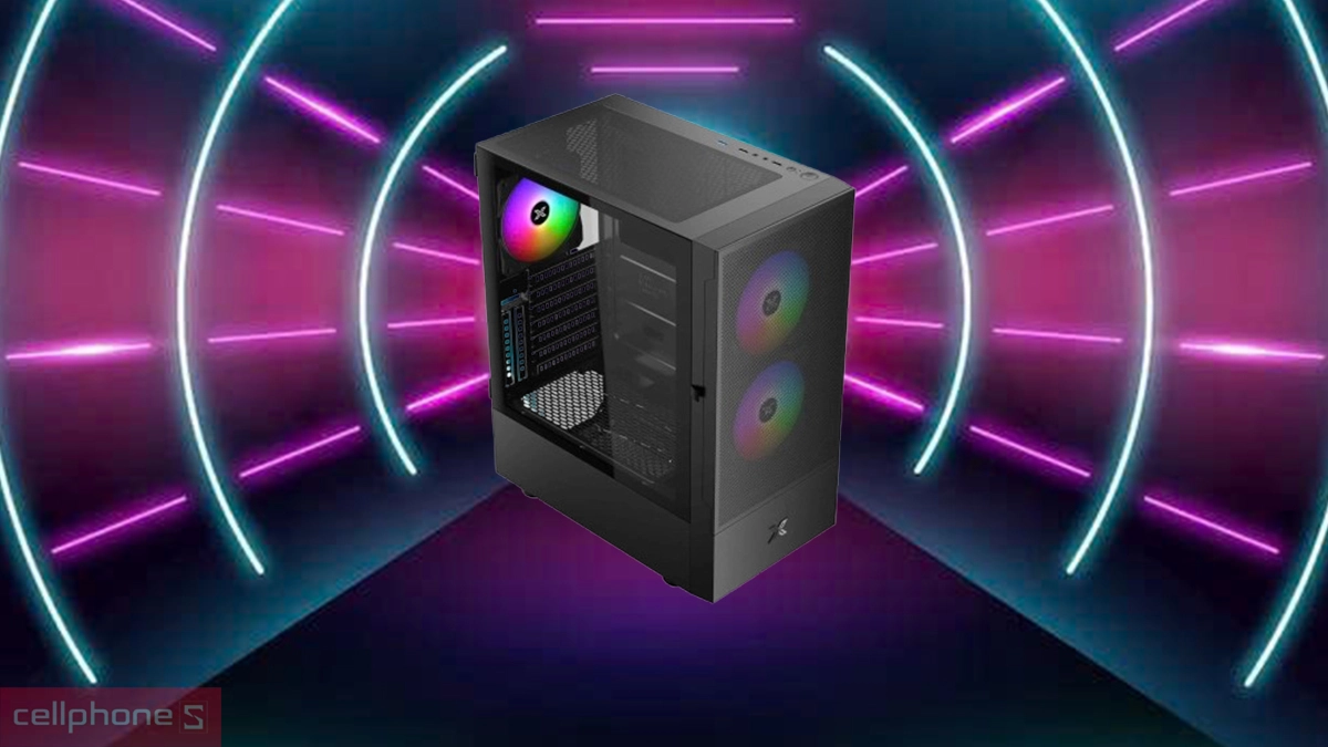 Cổng kết nối PC Gaming CPS X MSI Intel i5 Gen 12 RTX 3050