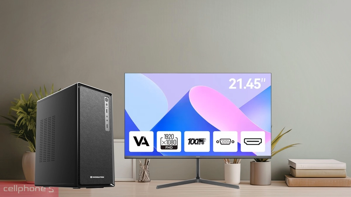Thiết kế hiện đại và màu sắc mạnh mẽ