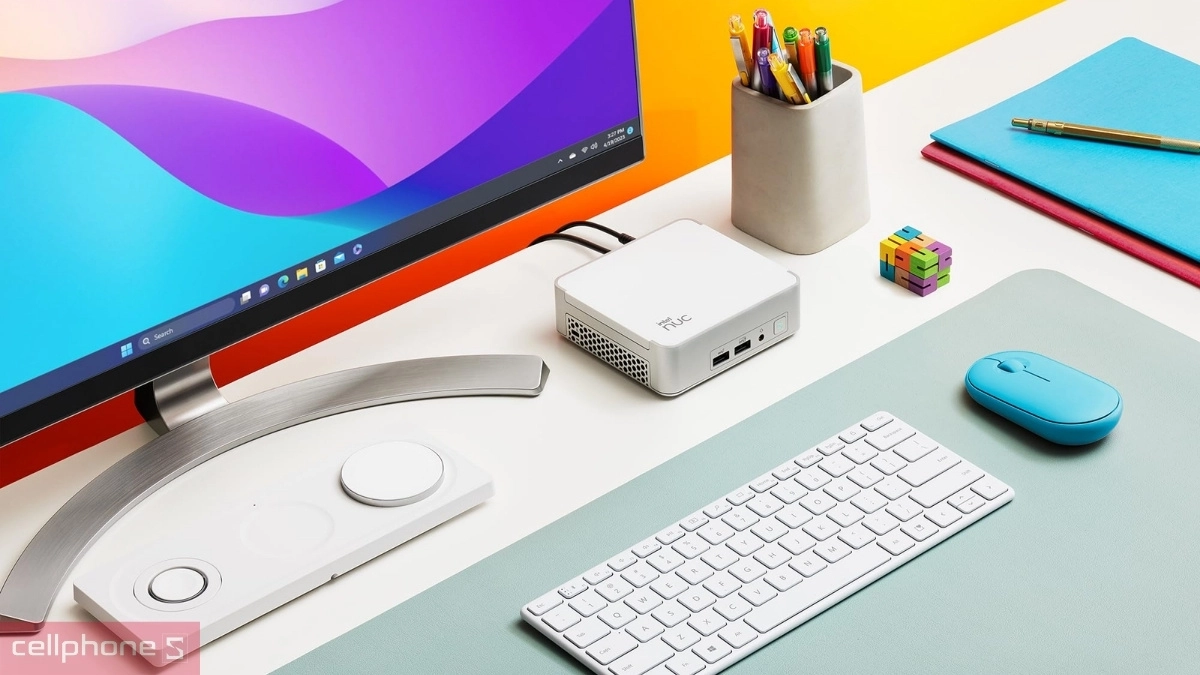 PC Mini Asus VIVID NUC 13TH Arena Canyon