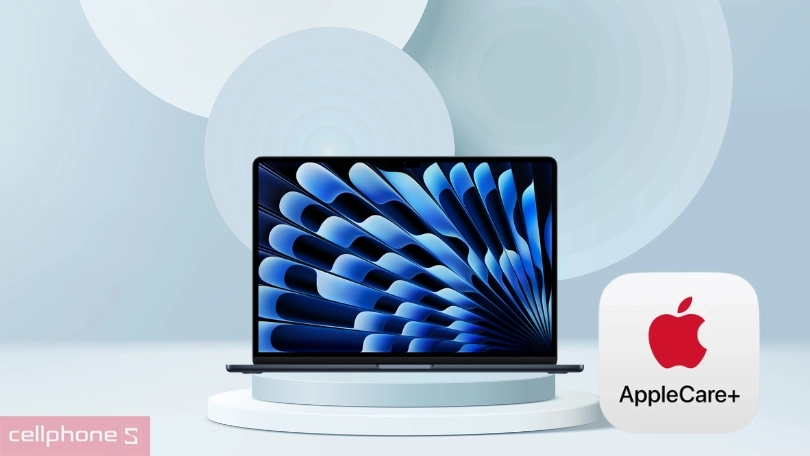 Thời gian dịch vụ Apple Care Plus Macbook Air M4 15 inch