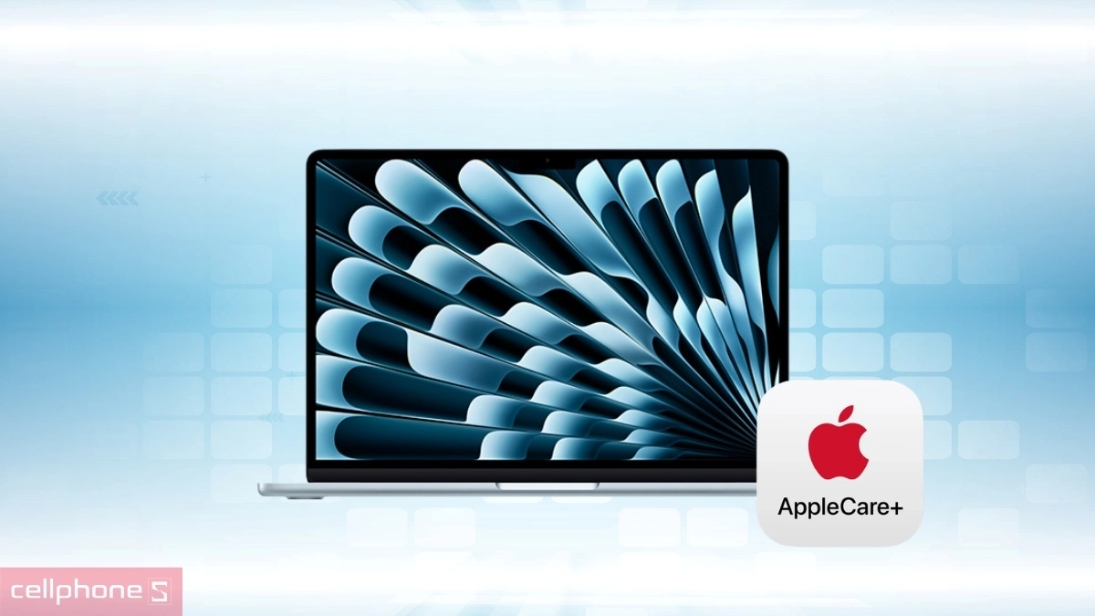 Thay pin miễn phí với dịch vụ Apple Care Plus Macbook Air M5 13 inch