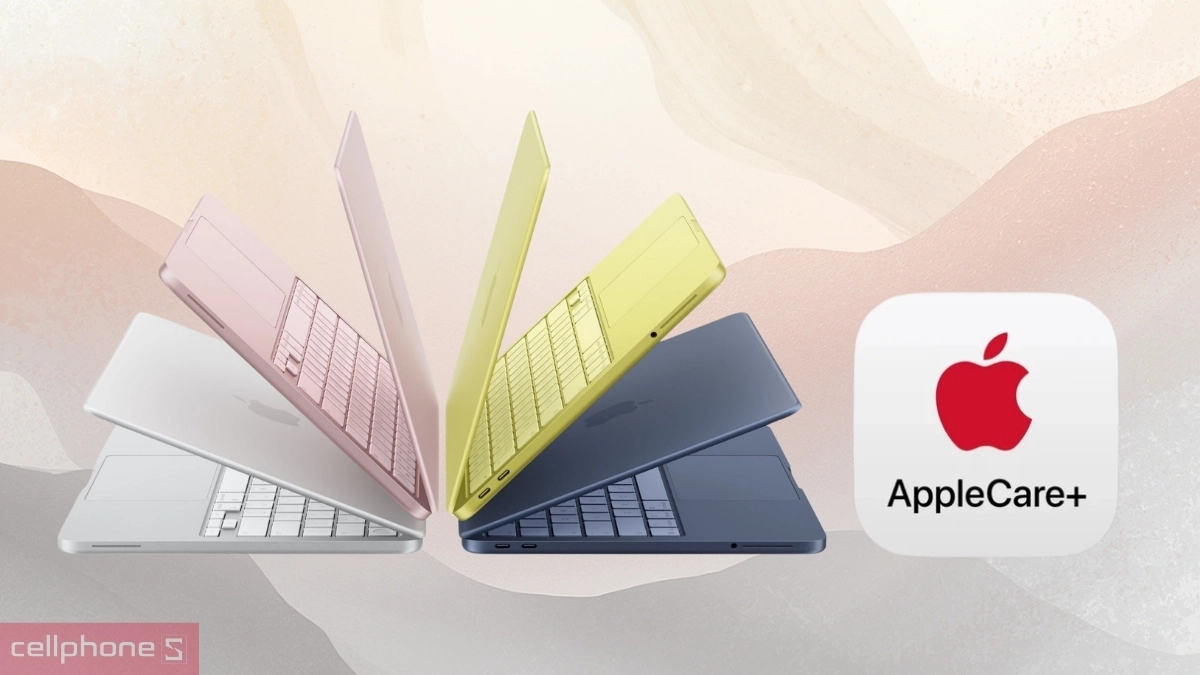 Chính sách dịch vụ Applecare Plus Macbook Neo A18 Pro 13 inch