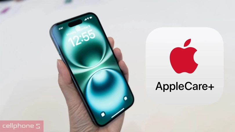 Dịch vụ Apple Care Plus iPhone 16 Plus - Bảo hành không giới hạn số lần với sự cố bất ngờ