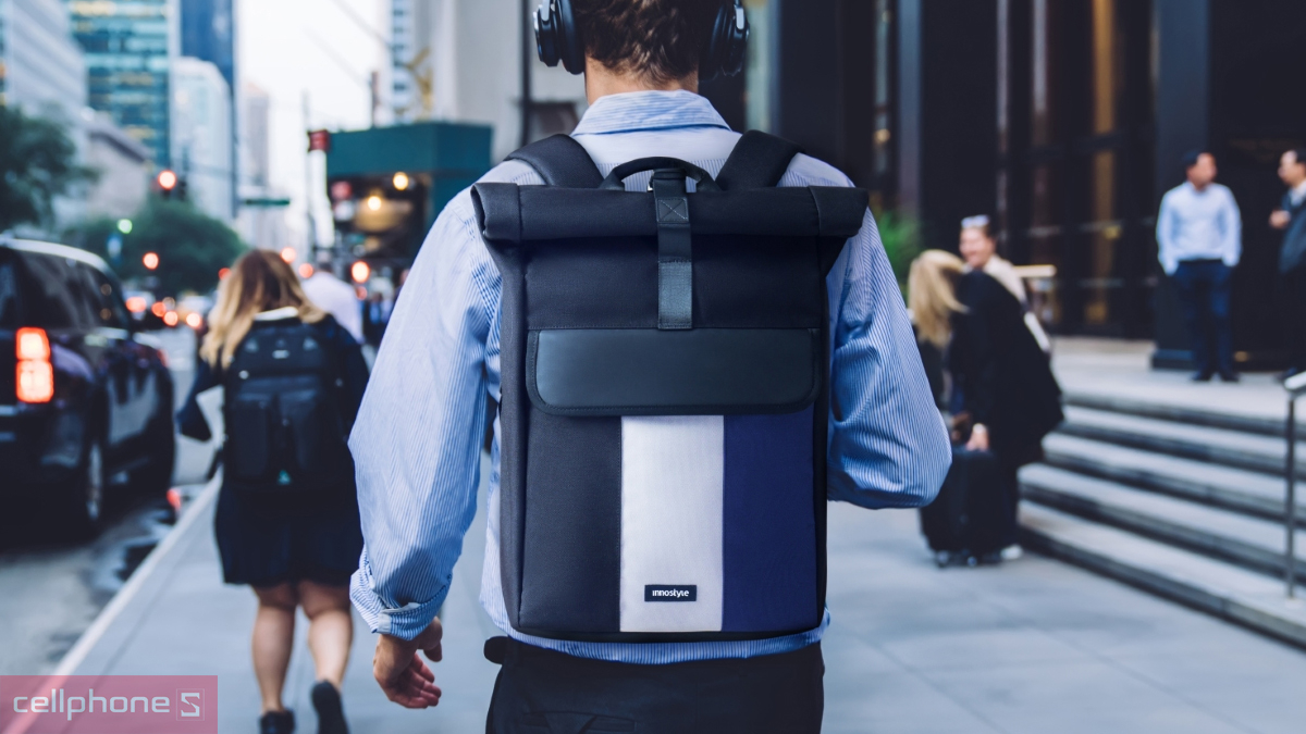 Vật liệu balo laptop Innostyle Citytrek Elite Backpack 16 inch