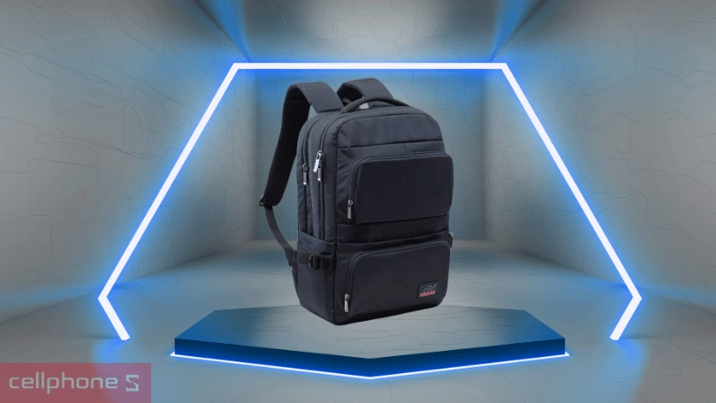 Balo laptop Kmore The Wesley Backpack - thiết kế gọn nhẹ, có sức chứa lớn