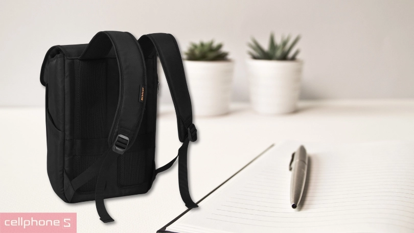 Balo laptop Mikkor The Mina 15.6 inch chống sốc, chống thấm tốt, giải pháp tối ưu bảo vệ laptop và tài liệu