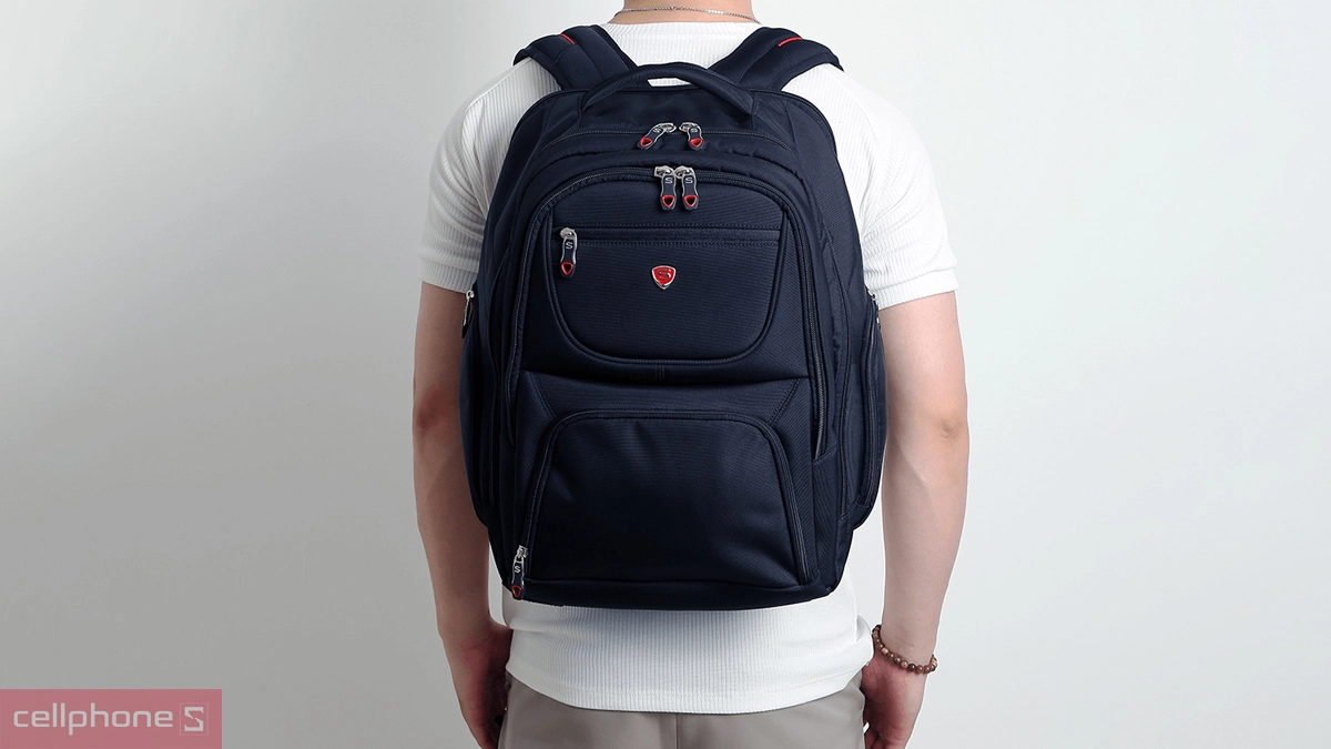 Thiết kế balo laptop Atom 15.6 inch