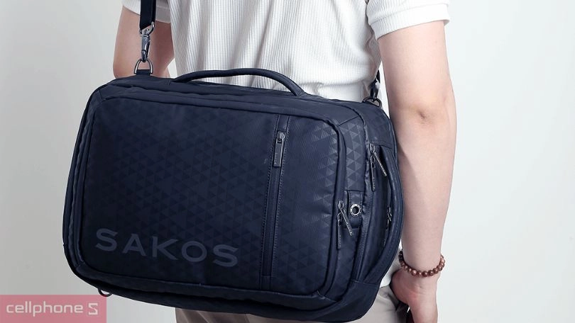 Thiết kế balo laptop Sakos Mighty 15.6 inch SBV166N
