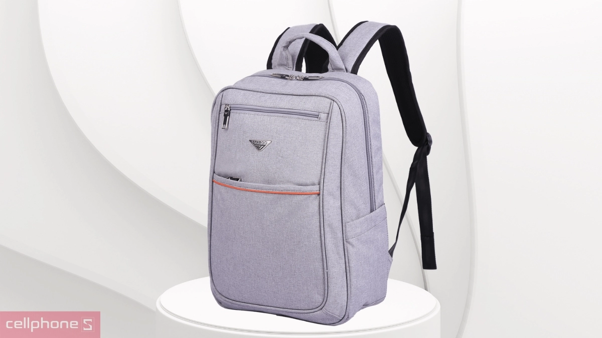 Chất liệu hoàn thiện bền bỉ của balo laptop Darian 14 inch