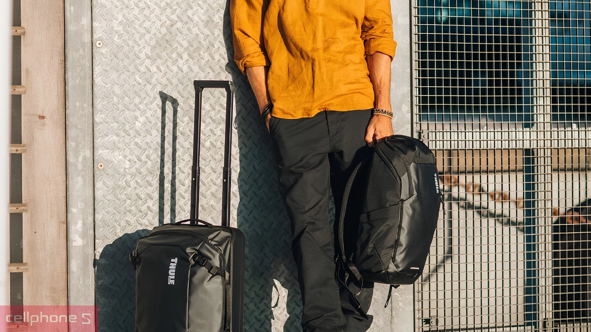 Cấu trúc balo Thule Chasm Recycled Backpack 26l
