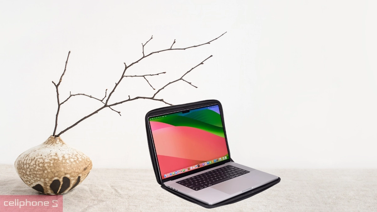 Thiết kế túi chống sốc Thule Gauntlet 4 MacBook Pro sleeve 16 inch