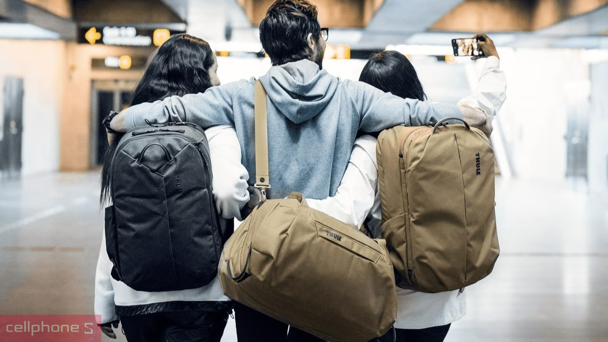 Chất liệu túi hành lý Thule Aion duffel bag 35L