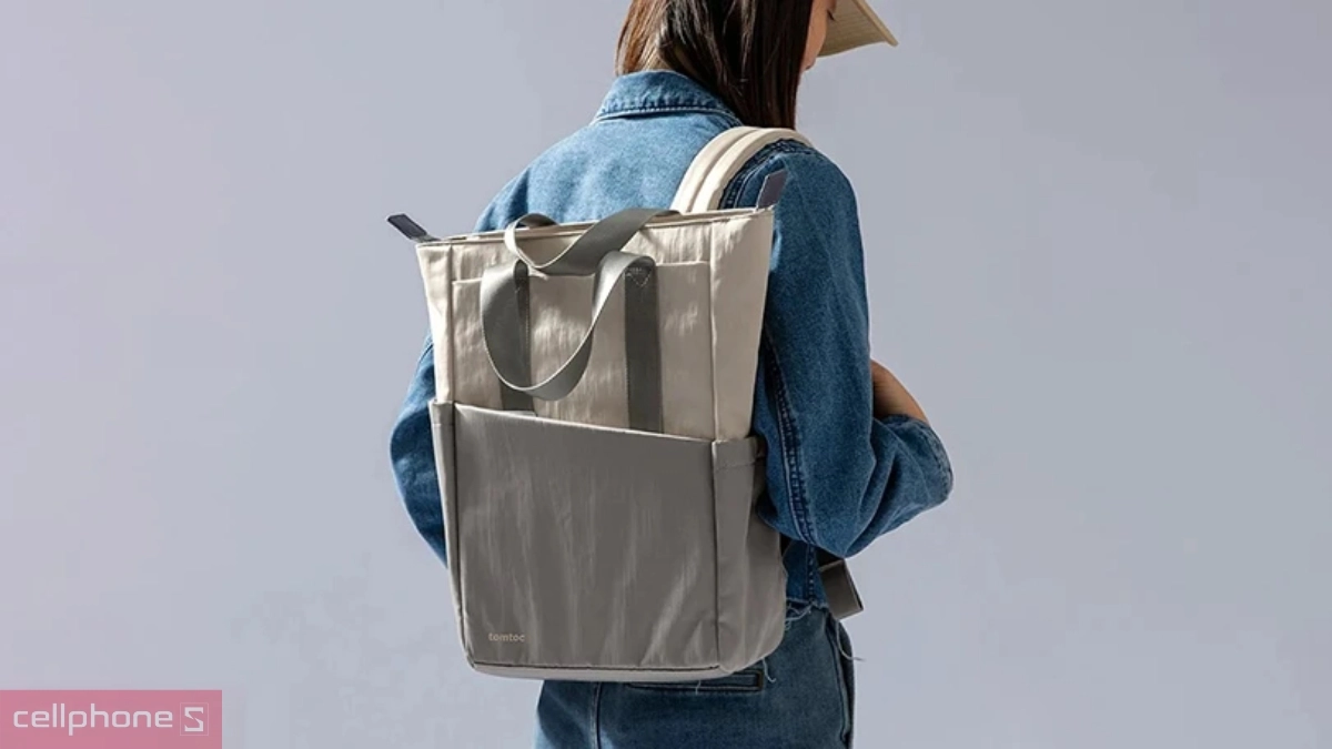 Balo laptop Tomtoc Slash Flip Backpack 14 inch