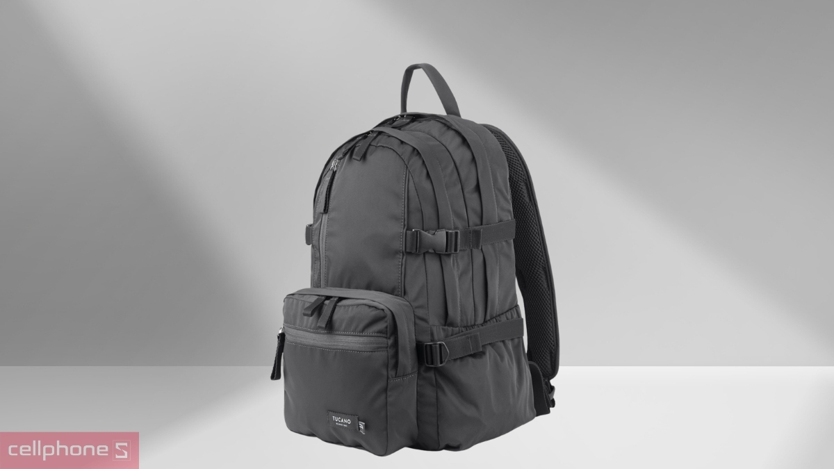 Chất liệu balo laptop TUCANO Desert Weekender Eco 15.6 inch