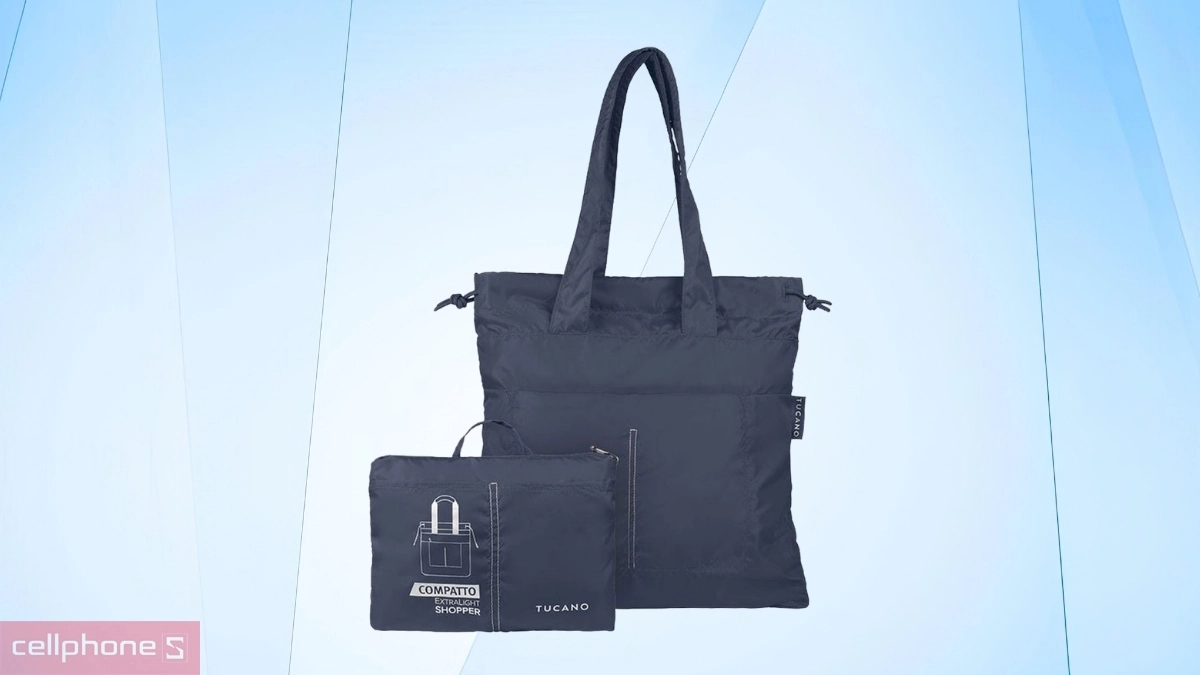 Thiết kế túi xách Tucano Compatto Eco Shopper 18L